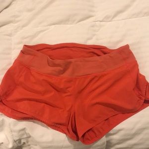 Lululemon speed shorts